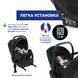 Автокрісло Chicco Kory Plus i-Size Dark Grey поворот на 90 градусів, 3D-сітка для вентиляції, регульований підголівник