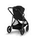 Універсальна коляска 2 в 1 для однієї дитини Cybex Gazelle S 2023 BLK Moon Black