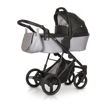 Коляска 3 в 1 Verdi Dynamic 9023-VDE-07L ECO, light grey/black, світло сірий/чорний