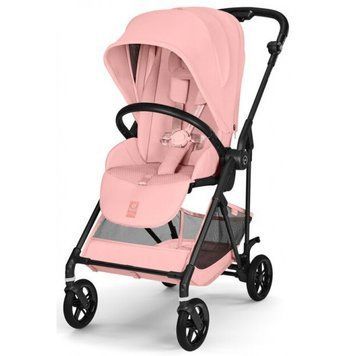 Прогулянкова коляска Cybex Melio Carbon Candy Pink легка, реверсивний прогулянковий блок новинка 2026