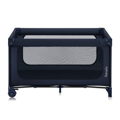 Детская кроватка-манеж Lionelo Jasmin Easy Fold Blue Navy
