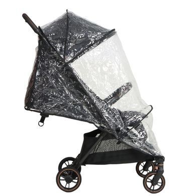Прогулянкова коляска Junama Aviator Carbon Black компактне складання до розмірів ручної поклажі, легка карбонова рама, чохол для ніжок у комплекті