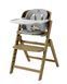 Стільчик-трансформер 3в1 для годування CARRELLO Focus CRL-16801 Whisper Grey з функцією шезлонга, 7 рівнів висоти сидіння, знімний піднос