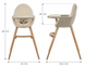Стільчик для годування 2 в 1 Kinderkraft Fini 2 Beige