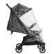 Прогулянкова коляска Junama Aviator Carbon Black компактне складання до розмірів ручної поклажі, легка карбонова рама, чохол для ніжок у комплекті
