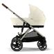 Універсальна коляска 2 в 1 для однієї дитини Cybex Gazelle S 2023 TPE Seashell Beige