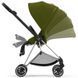 Універсальна коляска 2 в 1 Cybex Mios 4.0 2023 Khaki Green шасі Chrome Black