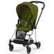 Універсальна коляска 2 в 1 Cybex Mios 4.0 2023 Khaki Green шасі Chrome Black