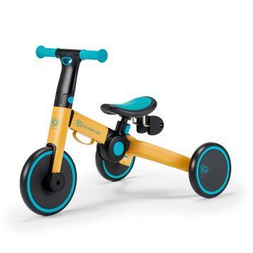 Триколісний велосипед 3 в 1 Kinderkraft 4TRIKE Primrose Yellow (KR4TRI00YEL0000)
