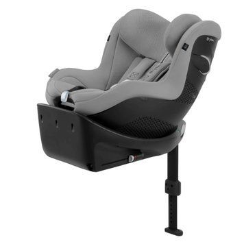 Автокрісло Cybex Sirona Gi Plus i-Size Stone Grey поворотне на 360, система ISOFIX, вентиляція тканини