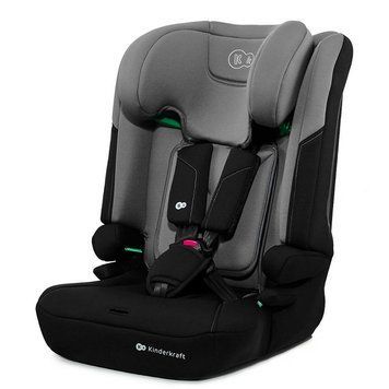 Автокресло Kinderkraft i-Comfy i-Size Dark grey (KCICOM00DGR0000) 10 уровней наклона спинки, защита от бокового удара SPS, трансформация в бустер