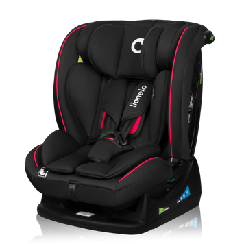 Автокресло Lionelo AART I-SIZE BLACK CARBON RED