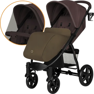 Прогулянкова коляска Lionelo Annet Plus BROWN CHOCOLATE новий колір 2026