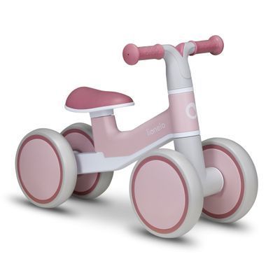 Чотириколісний дитячий біговел Lionelo Villy Pink Rose