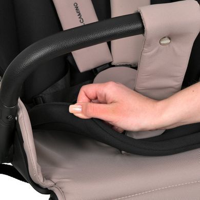 Коляска 2в1 El Camino CHLOE ME 1191-1 Nougat Beige маневрені колеса з амортизацією, повна комплектація