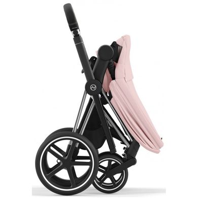 Универсальная коляска 2 в 1 Cybex Priam 4.0 2024 Peach Pink шасси Chrome Black