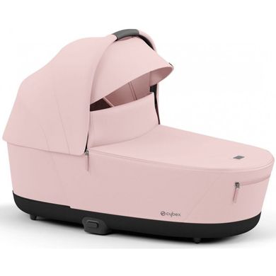 Універсальна коляска 2 в 1 Cybex Priam 4.0 2024 Peach Pink шасі Chrome Black