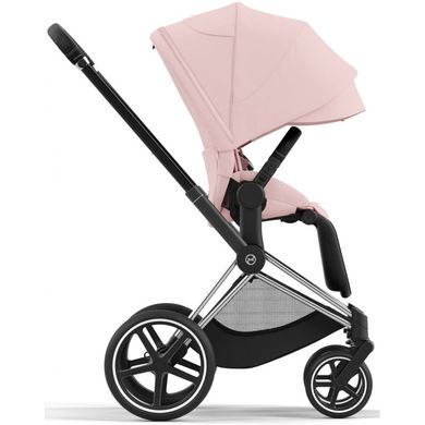 Універсальна коляска 2 в 1 Cybex Priam 4.0 2024 Peach Pink шасі Chrome Black