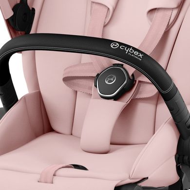 Універсальна коляска 2 в 1 Cybex Priam 4.0 2024 Peach Pink шасі Chrome Black