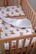 Постельный комплект для детской кроватки Baby Veres "Мечтительные мишки" 3 предмета