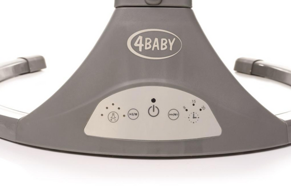 Заколисуючий центр 4BABY Rock`n Relax grey
