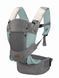 Переноска-слинг детская 3в1 FreeON Easy Move mint-grey 3 положения для переноски, 3D-сетчатая ткань, эргономичная часть сиденья