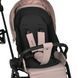 Коляска 2в1 El Camino CHLOE ME 1191-1 Nougat Beige маневрені колеса з амортизацією, повна комплектація