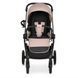 Коляска 2в1 El Camino CHLOE ME 1191-1 Nougat Beige маневрені колеса з амортизацією, повна комплектація