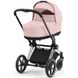 Универсальная коляска 2 в 1 Cybex Priam 4.0 2024 Peach Pink шасси Chrome Black