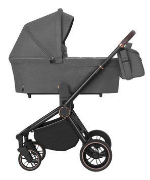 Коляска универсальная 3 в 1 CARRELLO Epica CRL-8511/1 (3in1) Iron Grey +дождевик (новинка 2023)
