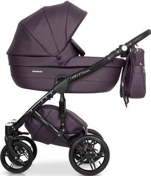 Универсальная коляска 2 в 1 Riko Naturo Ecco 01 Plum