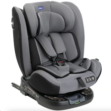 Автокрісло Chicco Unico Evo i-Size сірий оберт 360&deg;, 5 рівнів нахилу сидіння та регулювання підголівника
