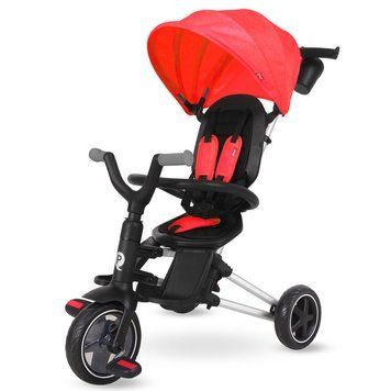 Велосипед складной трехколесный детский Qplay Nova EVA Red