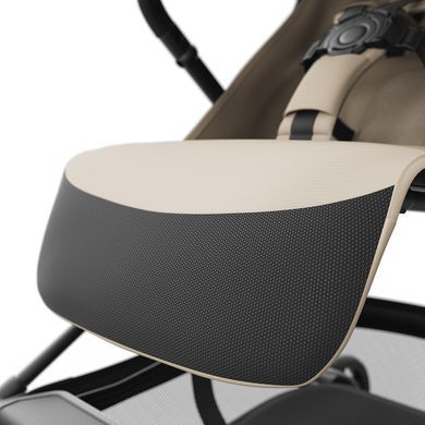 Прогулочная коляска Kinderkraft Nebo Beige (KSNEBO00BEG0000) компактная и легкая для путешествий, формат cabin&ndash;size для самолета, сборка одной рукой, стандарт IATA