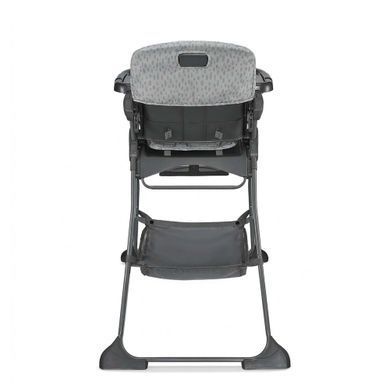 Стільчик для годування Kinderkraft Foldee Spotty Grey (KHFOLD00GRY000N)