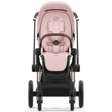 Универсальная коляска 2 в 1 Cybex Priam 4.0 2024 Peach Pink шасси Rosegold