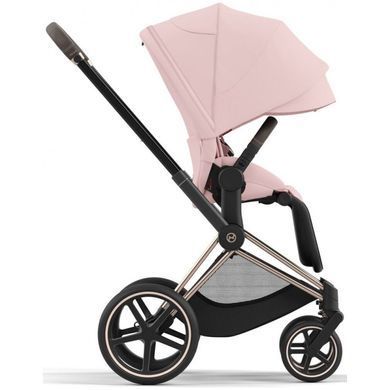 Универсальная коляска 2 в 1 Cybex Priam 4.0 2024 Peach Pink шасси Rosegold