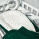 Кокон-позиционер для новорожденных Twins Dreams изумрудный