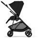Прогулочная коляска Cybex Melio Carbon Magic Black легкая, реверсивный прогулочный блок новинка 2026