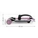 Самокат 2-в-1 Kinderkraft Raket Up Pink (KRRAUP00PNK0000) з RGB LED колесами, платформа з підсвіткою та 20 режимами освітлення