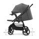 Прогулянкова коляска Kinderkraft Trig 3 Tray Grey (KSTRIG03GRY000T) з підносом, легке складання однією рукою, колеса поворотні з фіксацією, амортизація