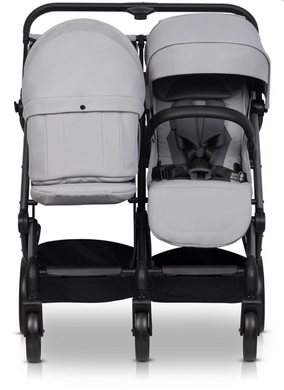 Прогулочная коляска для двойни Easy-Go Echo 2024 Cloud Gray