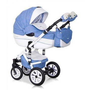 Універсальна коляска 2 в 1 Riko Brano Eco 16 Sky Blue