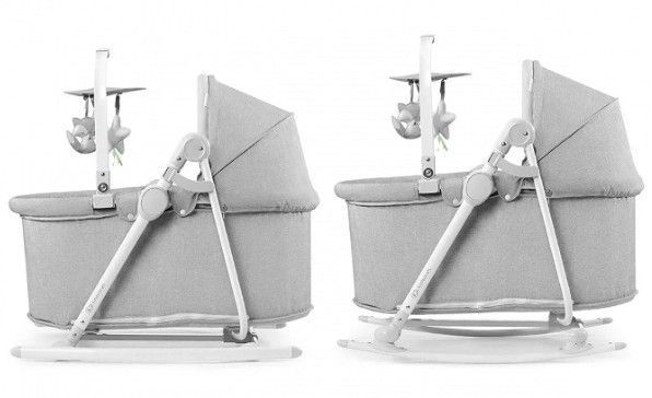 Шезлонг-качалка 5 в 1 Kinderkraft Nola Stone Grey (KBNOLA00GRY0000)