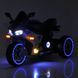 Детский мотоцикл Bambi Racer M 6307EL-4 синий с подсветкой корпуса, светящиеся фары, музыкальные эффекты, MP3, USB разъем, AUX, BLUETOOTH