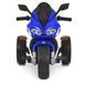 Детский мотоцикл Bambi Racer M 6307EL-4 синий с подсветкой корпуса, светящиеся фары, музыкальные эффекты, MP3, USB разъем, AUX, BLUETOOTH