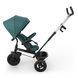 Триколісний велосипед 6в1 Kinderkraft Aston 2 Plus Green (KRASTO02GREPL00) спинка з обертом на 360 і регулюванням нахилу, батьківська ручка, вентиляція AIR FLOW