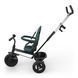 Триколісний велосипед 6в1 Kinderkraft Aston 2 Plus Green (KRASTO02GREPL00) спинка з обертом на 360 і регулюванням нахилу, батьківська ручка, вентиляція AIR FLOW