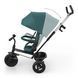 Триколісний велосипед 6в1 Kinderkraft Aston 2 Plus Green (KRASTO02GREPL00) спинка з обертом на 360 і регулюванням нахилу, батьківська ручка, вентиляція AIR FLOW