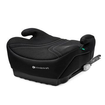 Автокресло-бустер Kinderkraft i-Boost 2 Pro Black (KCIBOO02BLKPR00) от 6 до 12 лет (125 &ndash; 150 см), крепление ISOFIX